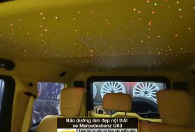 Garage Ô Tô Hoàng Phát. HHT Hóc Môn TPHCM vệ sinh nội thất