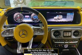 Garage Ô Tô Hoàng Phát. HHT Hóc Môn TPHCM vệ sinh nội thất