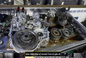 Garage Ô Tô Hoàng Phát. HHT Hóc Môn TPHCM đại tu hộp số